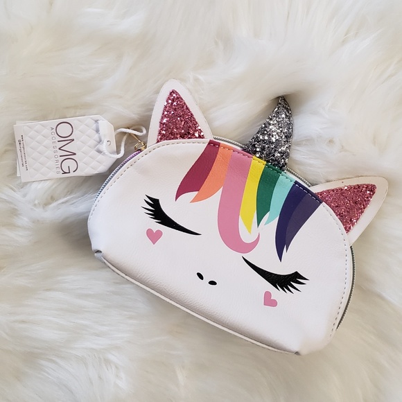 OMG Accessories Handbags - B2G1 NWT Unicorn Makeup/Cosmetic Carry Bag